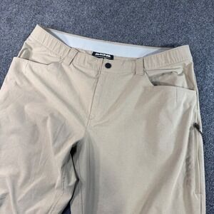 Dakine Mens Mountain Bike Trail Pants Khaki Tan Stretch Size 42 MTB Cycling